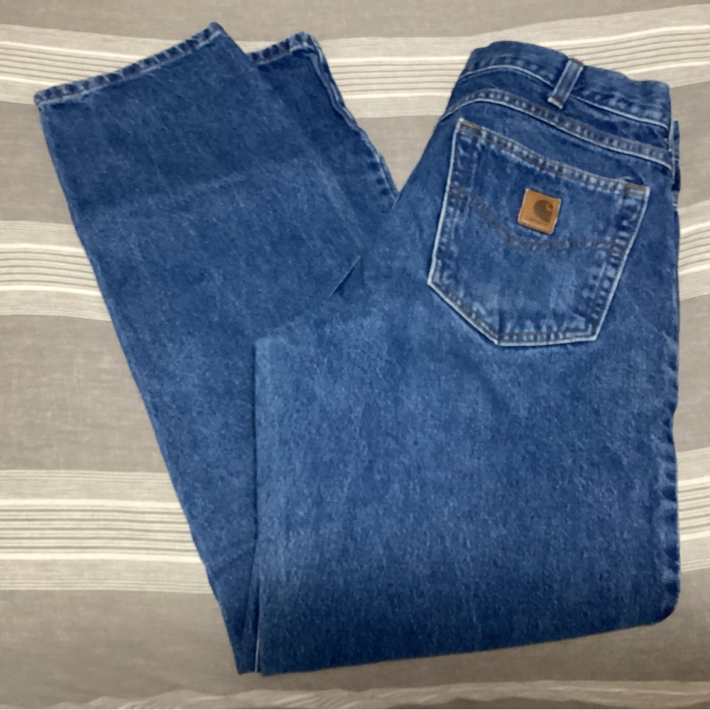 Carhartt Men's Relaxed Fit Denim Jeans 33X32